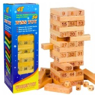 B11_tds0810_Játék Jenga 54 fa blokkok