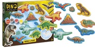 Totum zestaw kreatywny dinozaury odlewy gipsowe gips do malowania dla dziec