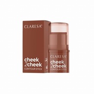 Claresa Cheek 2 Cheek Bronzer w Sztyfcie 02 Milk Choco