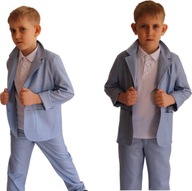 Chlapčenský oblek modrý/modrý veľ. 98/104