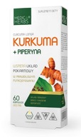 Medica Herbs Kurkuma + Piperín 605mg 60kaps