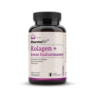 PHARMOVIT Kolagen Kwas Hialuronowy 90 kaps.