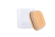 ÜVEG TARTÁLY 550 ml ÉTELTÁROLÓ TÉGELY FŰSZEREK