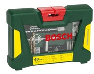 Zestaw osprzętu Bosch V-Line 48 szt Wierteł bitów
