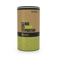 WEGAŃSKIE BIAŁKO Z KONOPI BIO HEMP PROTEIN BEZ LAKTOZY VanaVita 500g czeko