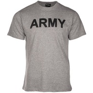 Koszulka Męska sportowa Bawełniana T-shirt Mil-Tec Army szara XXL
