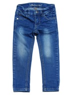 LAB INDUSTRIES dievčenské džínsové nohavice DENIM mäkké trubičky J.NOWE 98