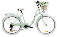 ЖІНОЧИЙ МІСЬКИЙ ВЕЛОСИПЕД Goetze 26 LIGHT ЖІНОЧИЙ SHIMANO BASKET