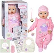 Baby Annabell Interaktívna bábika Active 43 cm Príslušenstvo 706626