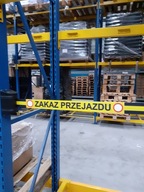 Kaseta ścienna zakaz przejazdu+zaczep ścienny 2,5m