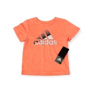 Koszulka t-shirt dla chłopca neon Adidas 9 mscy