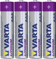 1x Bateria R-03 LR3 AAA 1,5V Lithium Varta