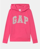 GAP KIDS bluza dziewczęca różowa kangur 140 cm