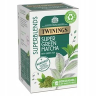 Twinings SUPER GREEN MATCHA - Herbata Zielona Koperty 20szt / 40g