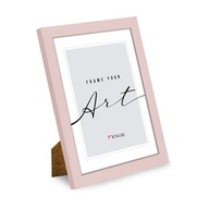 Ružový fotorámik 10x15 cm, fotorámik, elegantný, klasický