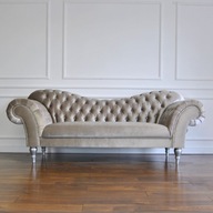 Sofa Kanapa Pikowana Czesterfield Glamour Emporia 3 osobowa 235cm