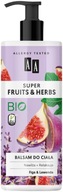 AA SUPER FRUITS&HERBS Balsam do ciała figa&lawenda 500 ml