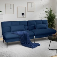 Sofa rozkładana COMHOMA , łóżko typu kanapa z oparciem z tkaniny