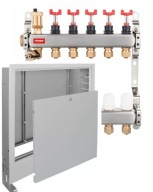 ROZDĚLOVAČ S PODOMÍTKOVOU SKŘÍŇKOU, 7 OKRUHŮ FERRO SN-RZP07S + SZP-2