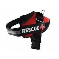 PET NOVA - Postroj rescue červený XS