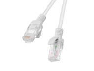 Kabel patchcord F/UTP kat.5e 0,5m szary