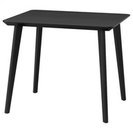 IKEA LISABO Stôl čierny 88x78 cm