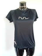NIKE fit dry czarny sportowy top bluzka RUN S M 36