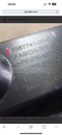 TESLA III 3 LIFT 2023- accessori diffusore paraurti posteriore 1587741-00-C