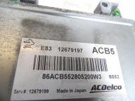 OPEL ASTRA J 1.6 16V control unit of the engine 12679197
