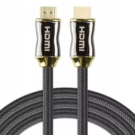 Kabel HDMI 2.0 High Speed UHD 4K 3D 2K MIEDŹ 1m