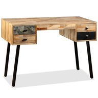Stôl, masívne recyklované teakové drevo, 110 x 50 x 7