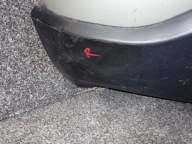 HONDA CRV C-RV III 06-09 front bumper front