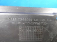 BMW X3 F25 grid of a bumper left left front front PDC