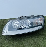 LAMPA LEWA REFLEKTOR LEWY AUDI A6 C6 BI XENON SKRĘTNY IDEALNA EU PRZED FL