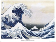 HOKUSAI - PLAKAT GREAT WAVE (91.5X61)*