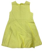 Urocza żółta elegancka sukieneczka dla dziewczynki r.104 3-4lata