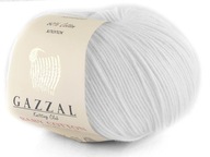 Włóczka Baby Cotton Gazzal 3432 biały