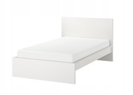 IKEA MALM Rama łóżka, wysoka, biały/Luröy 120x200