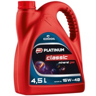 Olej PLATINUM CLASSIC GAS MINERAL 15W-40 | 4,5L