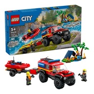 LEGO City - Terenowy wóz strażacki z łodzią (60412)