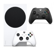 Konsola Microsoft Xbox Series S RRS-00010 512 GB Biała + Biały i Czarny Pad