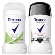 Rexona Active Protection + Rexona Aloe antyperspirant w sztyfcie 40ml x2