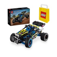 LEGO Technic Wyścigowy łazik terenowy 42164 + torba prezentowa LEGO