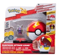 Hra POKEMON Surprise Attack – Morpeko Hangry-Mode s Nest Ball  3, f