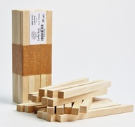 Drewno lipowe do rzeźbienia modele dioramy decoupage LS Creative 1x1x15 -20