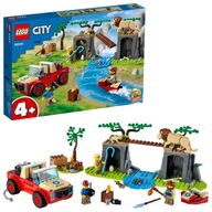 LEGO City Terenówka ratowników dzikich zwierząt 60301