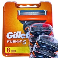 8 x GILLETTE FUSION 5 OSTRZA WKŁADY NOŻYKI ORYGINALNE OPAKOWANIE FUSION5