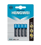 BATERIE HENGWEI AAA LR03 SUPER ALKALINE 4-SZTUKI