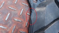 moulding grid of a bumper right right front BMW X3 G01 21
