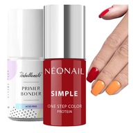 NEONAIL 3W1 LAKIER HYBRYDOWY SIMPLE PRIMER GRATIS